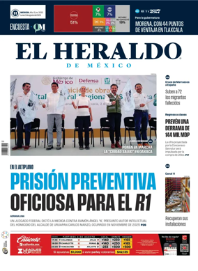 Cover of El Heraldo de Mexico