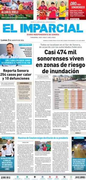 Cover of El Imparcial