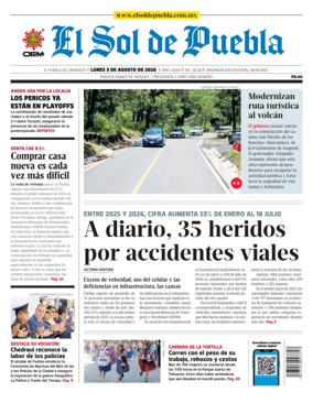 Cover of El Sol de Puebla