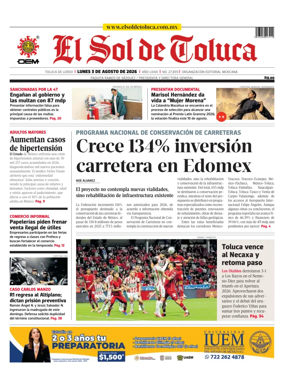 Cover of El Sol de Toluca