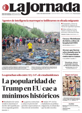 Cover of La Jornada