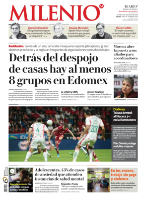 Cover of Milenio Edo de Mexico