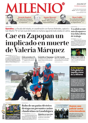 Cover of Milenio Jalisco