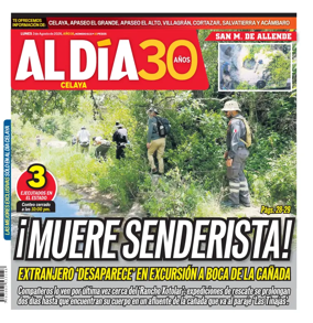 Cover of Periodico Al Dia (Celaya)