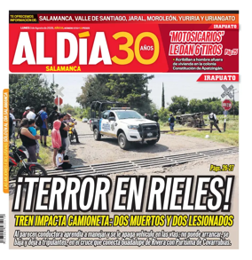 Cover of Periodico Al Dia (Salamanca)