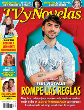 Cover of TVyNovelas (Mexico)