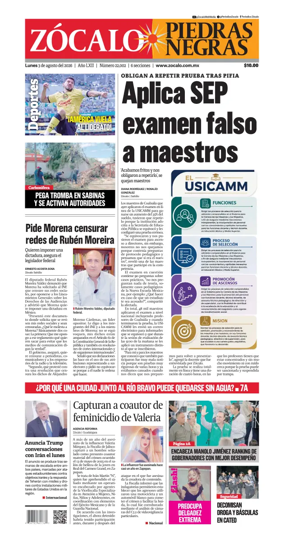 Cover of Zocalo Piedras Negras