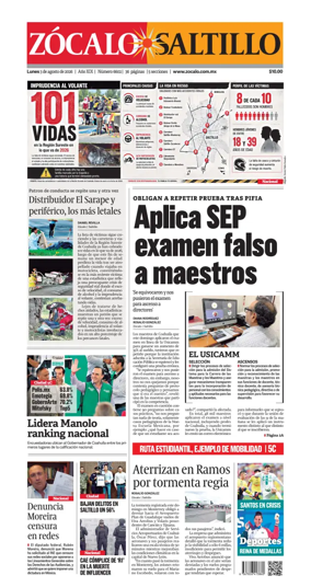 Cover of Zocalo Saltillo