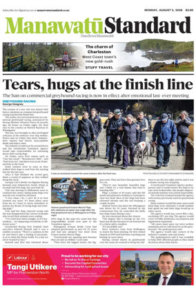 Cover of Manawatu Standard