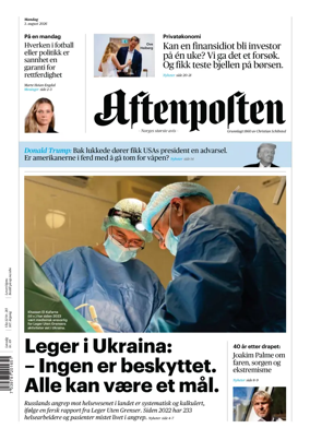 Cover of Aftenposten