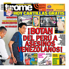 Cover of Diario Trome