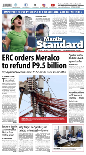Cover of Manila Standard