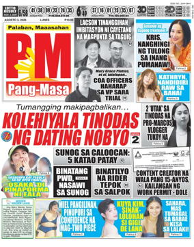 Cover of PM Pang-Masa
