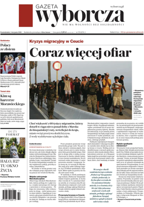 Cover of Gazeta Wyborcza