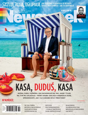 Cover of Newsweek Polska