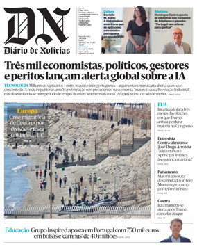 Cover of Diario de Noticias