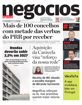 Cover of Jornal de Negocios
