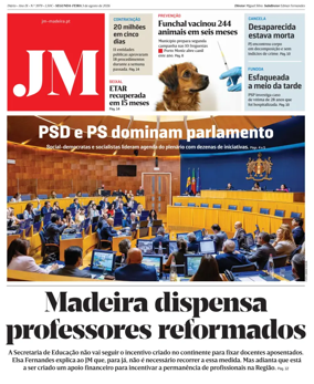 Cover of Jornal Madeira
