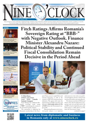 Cover of Nine o clock (Romania) Daily