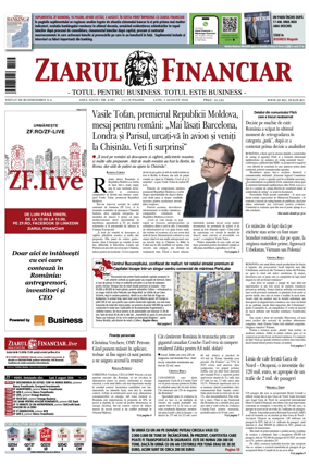 Cover of Ziarul Financiar