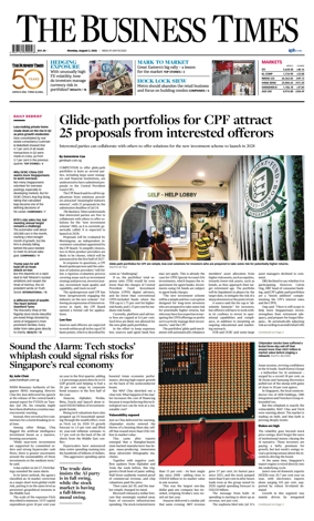 Cover of The Business Times