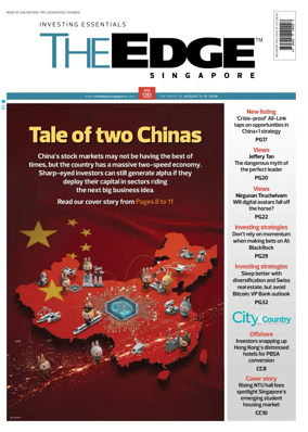 Cover of The Edge Singapore