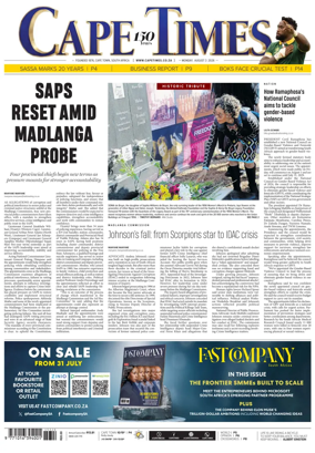 Cover of Cape Times