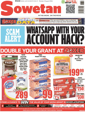 Cover of Sowetan