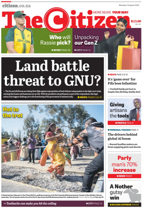 Cover of The Citizen (Gauteng)