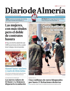 Cover of Diario de Almeria