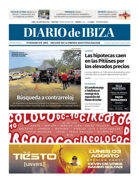 Cover of Diario de Ibiza