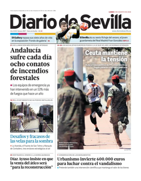 Cover of Diario de Sevilla