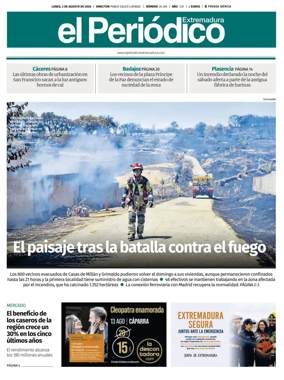 Cover of El Periodico Extremadura