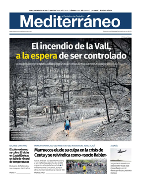 Cover of El Periodico Mediterraneo