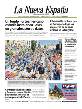 Cover of La Nueva Espana