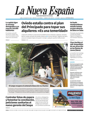 Cover of La Nueva Espana (Oviedo)