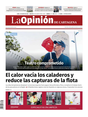 Cover of La Opinion de Murcia (Cartagena)