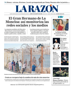 Cover of La Razon (Andalucia)