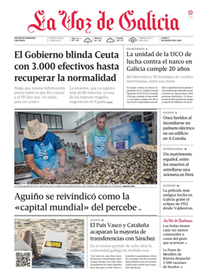 Cover of La Voz de Galicia (Barbanza)