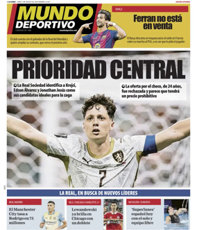 Cover of Mundo Deportivo (Gipuzkoa)