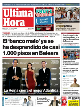 Cover of Ultima Hora