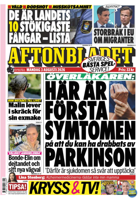 Cover of Aftonbladet