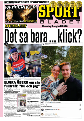 Cover of Sportbladet