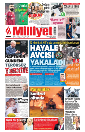 Cover of Milliyet