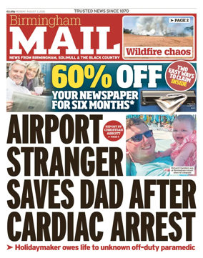 Cover of Birmingham Mail