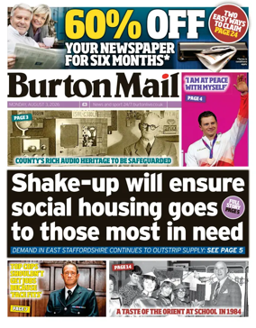 Cover of Burton Mail