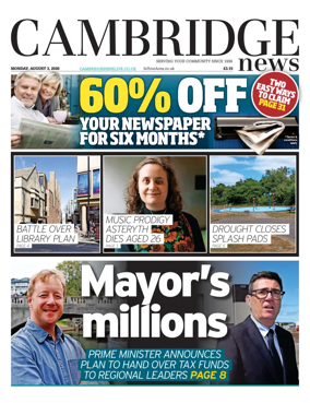 Cover of Cambridge News