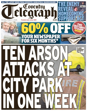 Cover of Coventry Telegraph