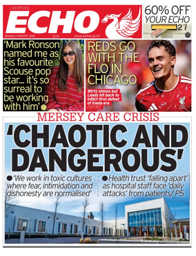 Cover of Liverpool Echo