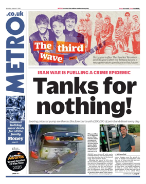 Cover of Metro (UK)